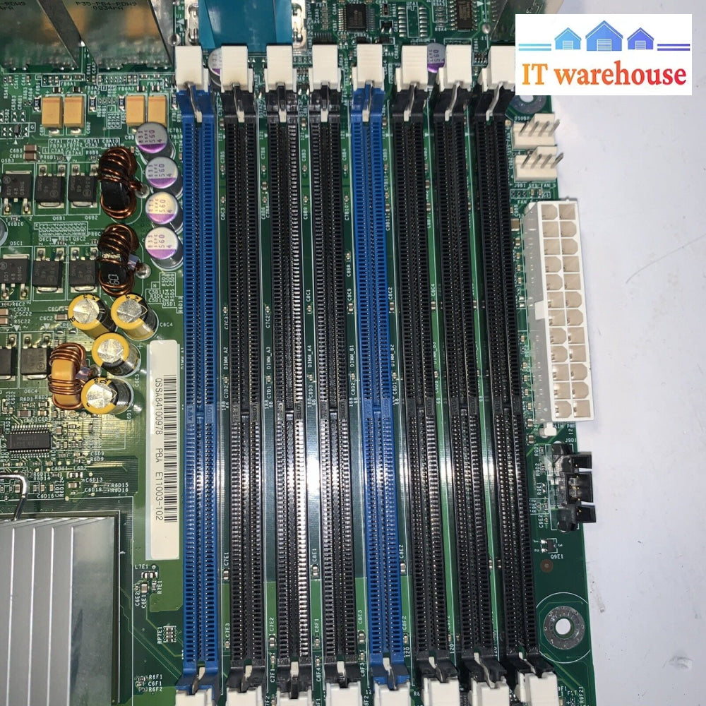 Intel S5000VSA Dual LGA 771 DDR2 SDRAM EATX Server Motherboard