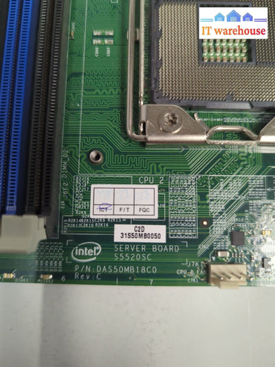 Intel S5520SC DAS50MB18C0 LGA1366 2 socket motherboard