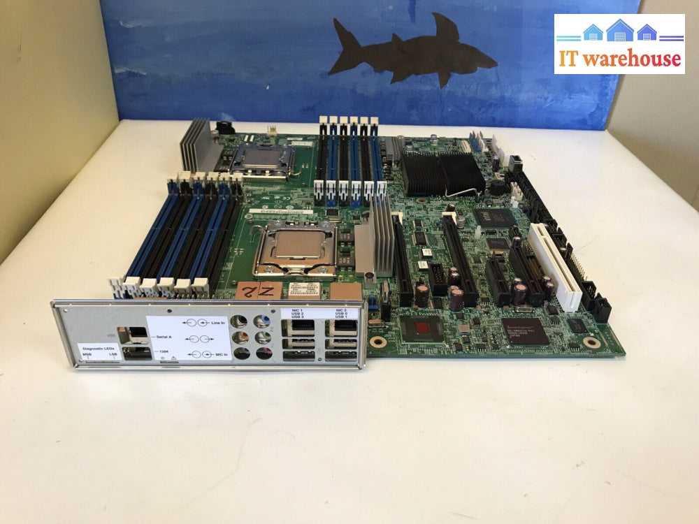 Intel S5520SC DAS50MB18C0 LGA1366 2 socket motherboard W/ 2 INTEL E5530 XEON   
