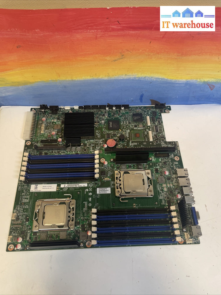 Intel Server Board S5520UR PBA E22554-752 with 2* E5620 CPU