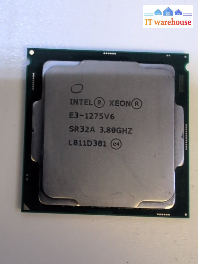 Intel Xeon E3-1275 V6 3.80GHz 4-Core 8MB LGA1151 Server CPU Processor SR32A -