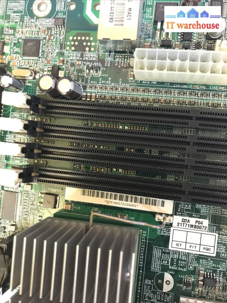 Intel xeon motherboard QSRP72100092 C96126-451