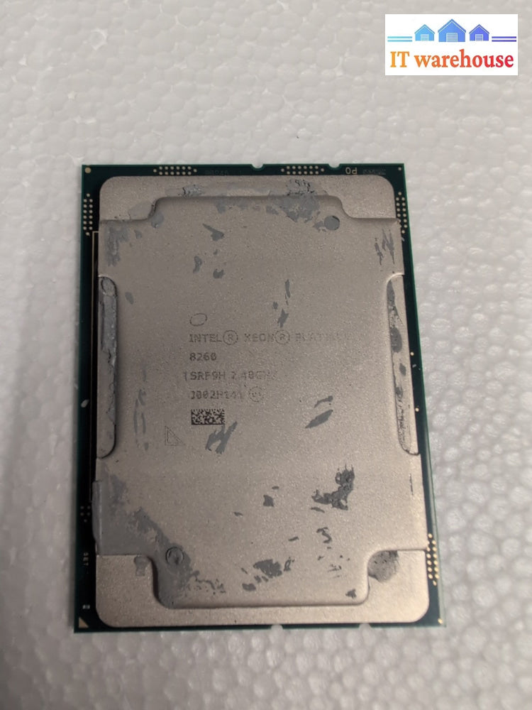 Intel Xeon Platinum 8260 SRF9H LGA3647 24Cores 48Threads 2.4GHz CPU Processor -