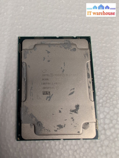 Intel Xeon Platinum 8260 SRF9H LGA3647 24Cores 48Threads 2.4GHz CPU Processor -