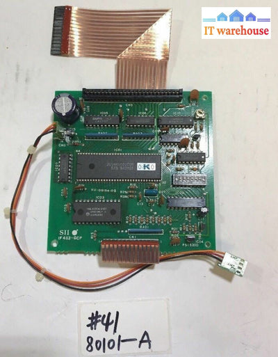 - INTERFACE BOARD SII IF 4113-GCP FOR ZODIAC 901 MIDDLE EAR ANALYZER @@@