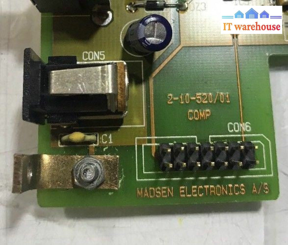 - INTERFACE CARD MADSEN  ELECTRONICS A/S 2-10-520 FOR ORBITER 922 AUDIOMETER @@@