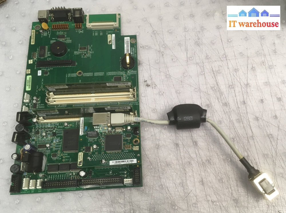 + Intermec 1-971130-002 PM4I Thermal Label Printer Main Logic Board W/ Ethernet