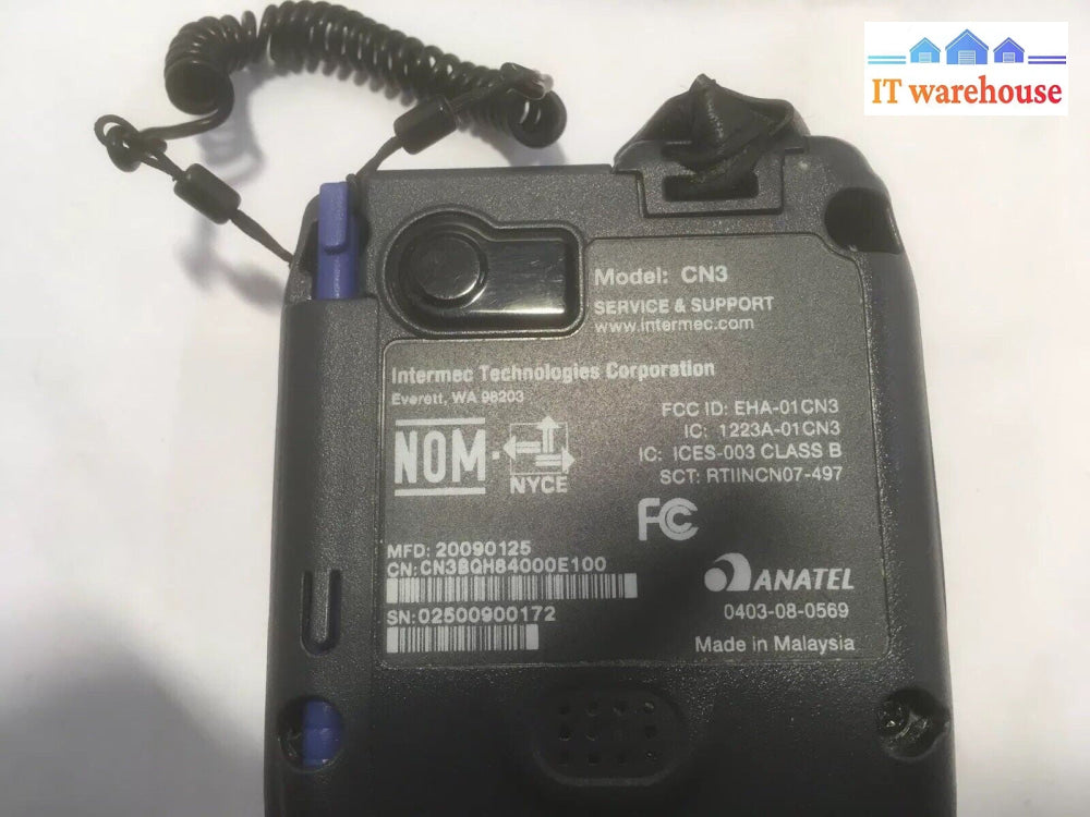 + Intermec CN3 Mobile Computer Barcode Scanner W/dock/ex Battery CN3BQH84000E100