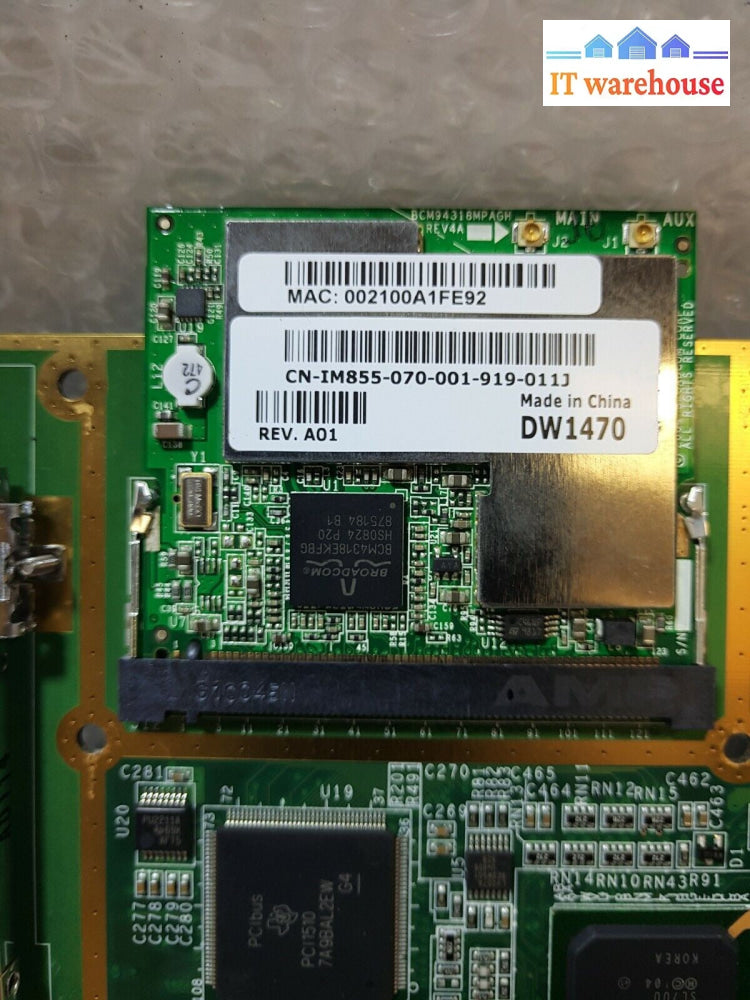 - Intermec CV60  MAINBOARD VE012-8080-A0 CV60R3 VE012-6080-A0