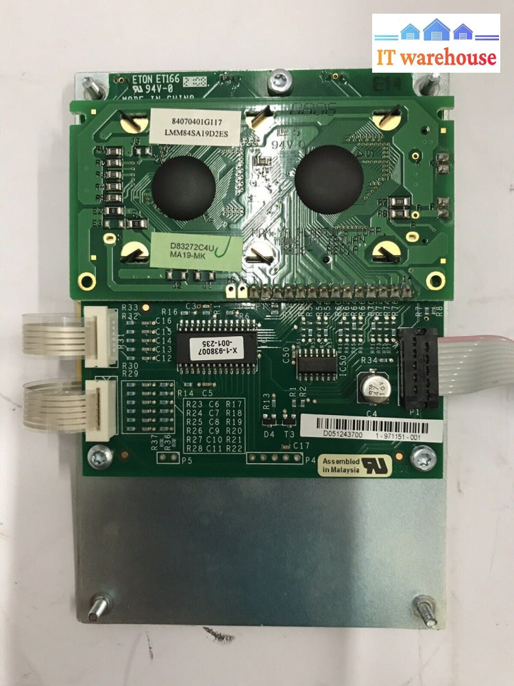 ~ INTERMEC PM4I 1-971151-001 OPERATOR CONTROL PANEL