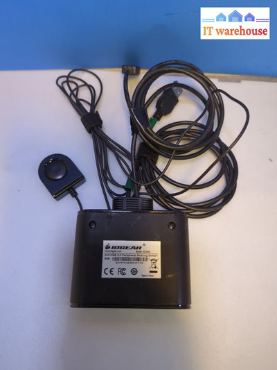 Iogear Usb 2.0 4X4 Peripheral Switching Hub - 4 Pc Share To Devices