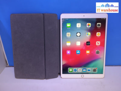 Ipad Pro 10.5-Inch A1701 256Gb Pink Unlocked Working Cracks On Screen -