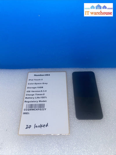 iPod touch 5th Gen 16GB Space Gray A1421 (AS IS)