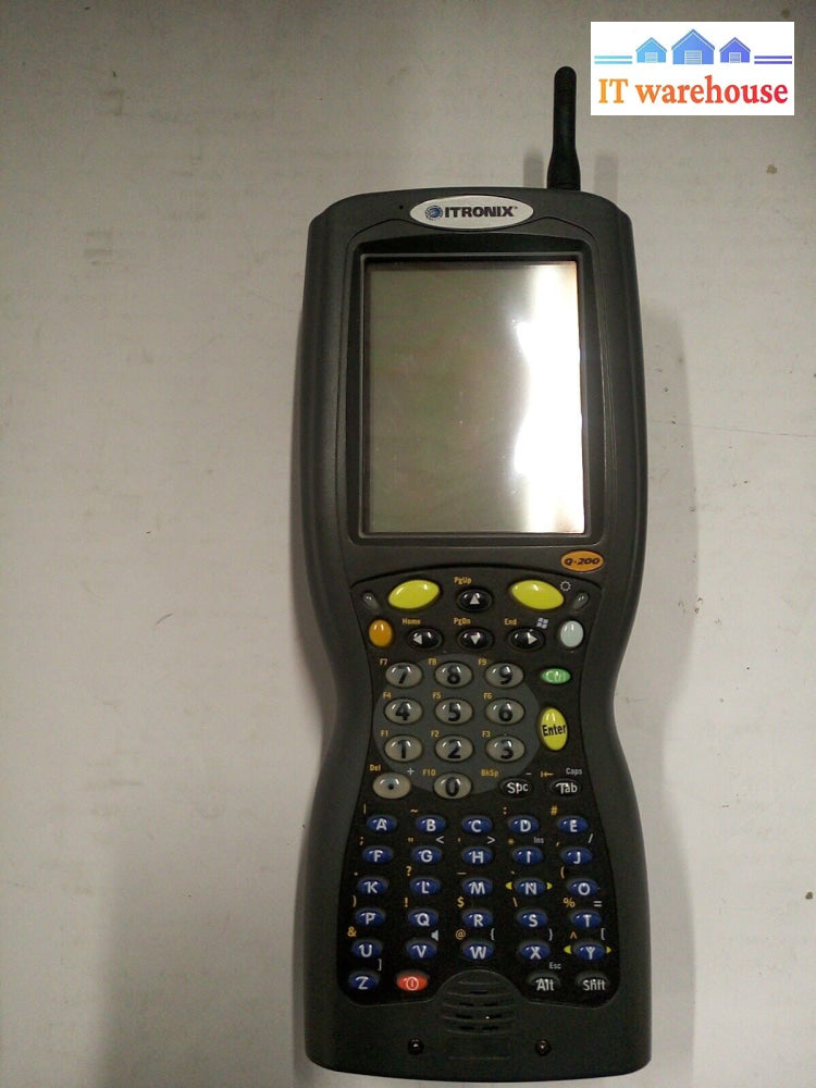 - Itronix Gobook Q200 Data Collector Q-200 X04071001480020 W/Charger & Cable @@@