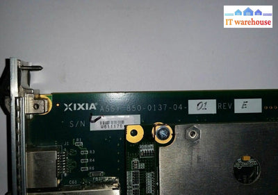 IXIA LM1000STXS4-256 10/100/1000 MBPS & GIGABIT ETHERNET TXS LOAD MODULE.
