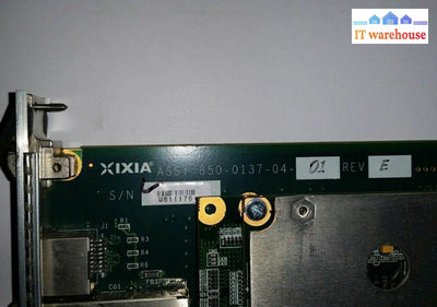 Ixia Lm1000Stxs4-256 10/100/1000 Mbps & Gigabit Ethernet Txs Load Module.