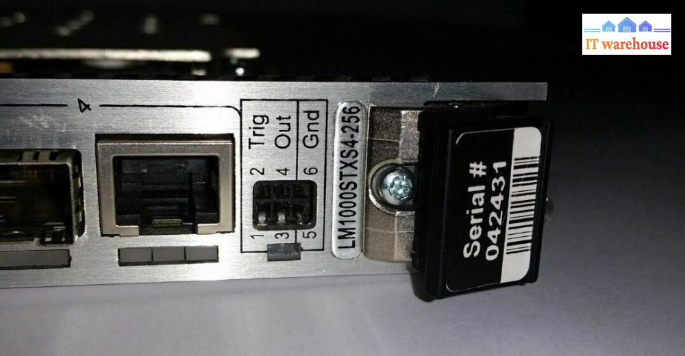 IXIA LM1000STXS4-256 10/100/1000 MBPS & GIGABIT ETHERNET TXS LOAD MODULE.