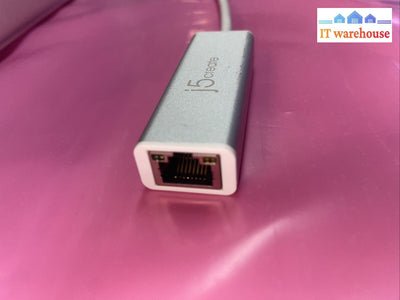 j5create JUE130 USB 3.0 Gigabit Ethernet Adapter for macOS/Windows/Chrome OS