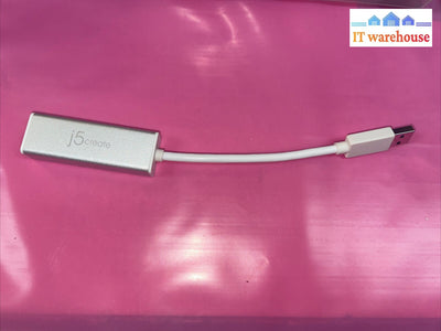 j5create JUE130 USB 3.0 Gigabit Ethernet Adapter for macOS/Windows/Chrome OS