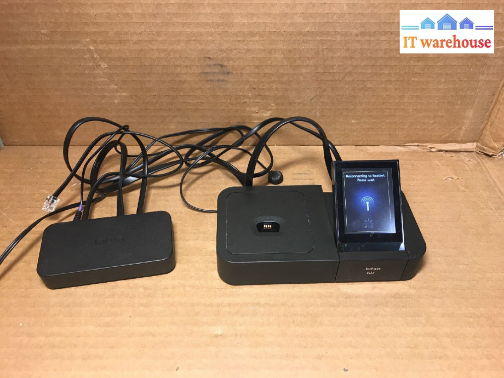 Jabra GO GO6400BS / 6470 Touchscreen Basestation 6470-15-207-505 & Link 14201-20