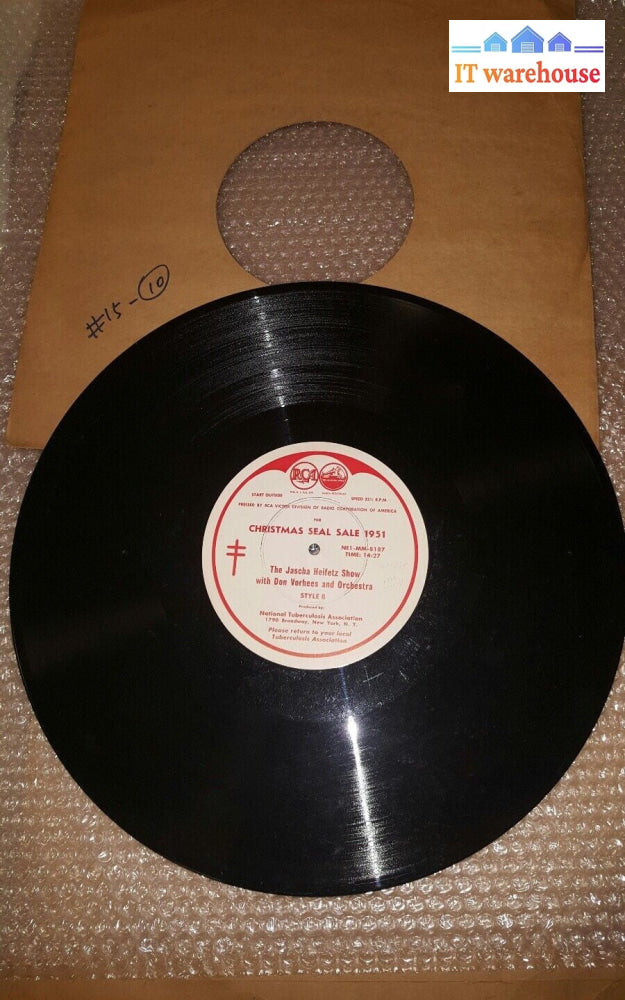 JASCHA HEIFETZ-FATHER KNOWS BEST-Robert Young-Christmas Sale 1951 @@@