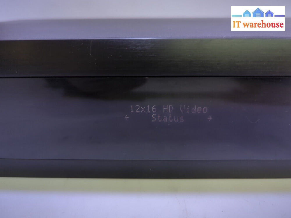 - Juneau NeoPro 12x16 HD Component Video Matrix Switch TESTED