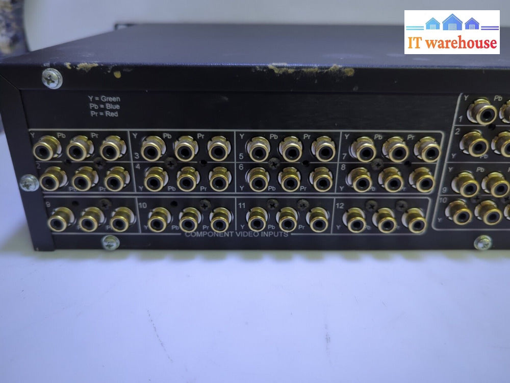- Juneau Neopro 12X16 Hd Component Video Matrix Switch Tested