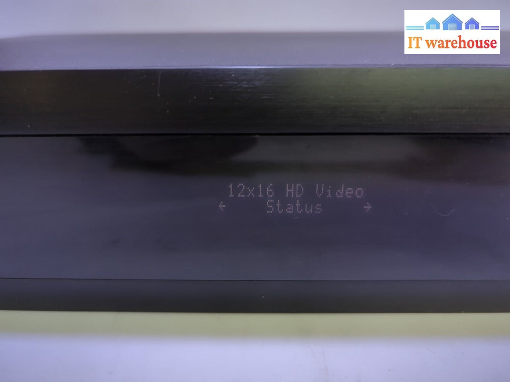 - Juneau Neopro 12X16 Hd Component Video Matrix Switch Tested