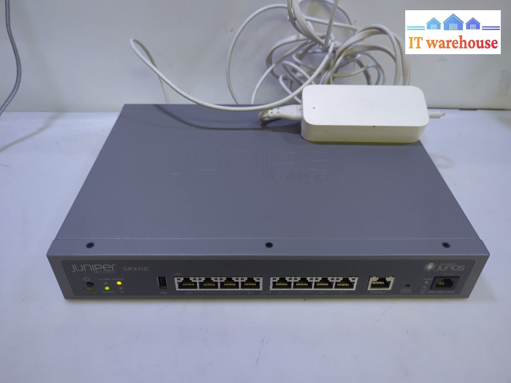 - Juniper Networks Srx110 Secure Services Gateway Security Appliance Srx110H2-Va