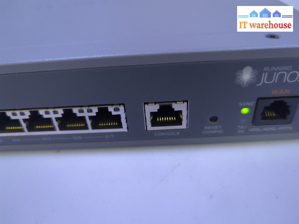 - Juniper Networks SRX110 Secure Services Gateway Security Appliance SRX110H2-VA