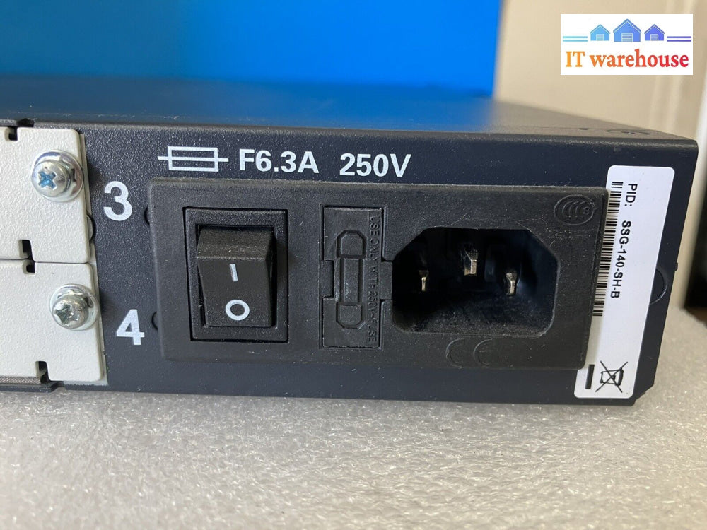 ~ Juniper Networks Ssg140 Secure Services Gateway Ssg-140-Sh *Tested*