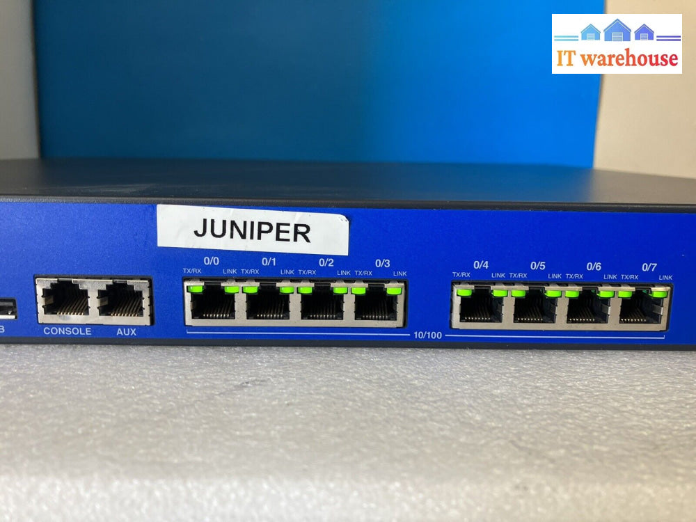 ~ Juniper Networks Ssg140 Secure Services Gateway Ssg-140-Sh *Tested*