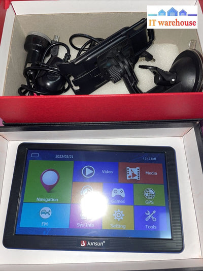 JUNSUN 7.5'' GPS with Full USA map