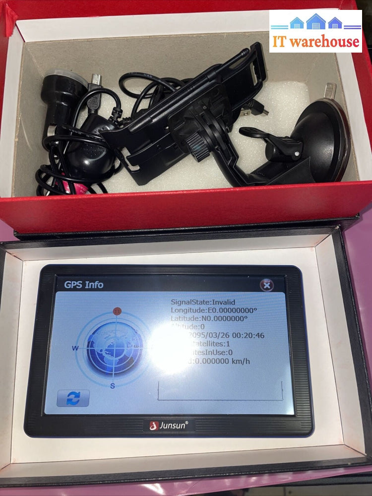 JUNSUN 7.5'' GPS with Full USA map