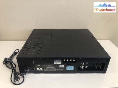$ JVC HR-D142U VIDEO CASSETTE RECORDER Works (NO REMOTE,FACE COVER MISS) 