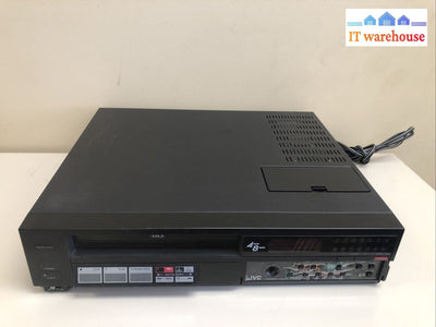 $ JVC HR-D142U VIDEO CASSETTE RECORDER Works (NO REMOTE,FACE COVER MISS) 