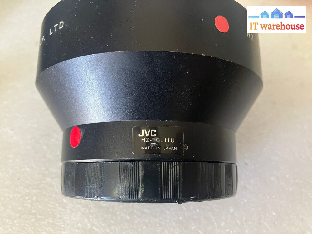 ~ JVC Japan Victor Company HZ-TCL-11 TV Camera TELE CONVERSION LENS X 1.5