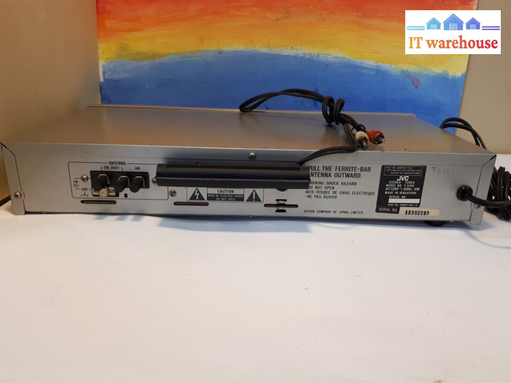 $ JVC T-K100 FM/AM Stereo Tuner