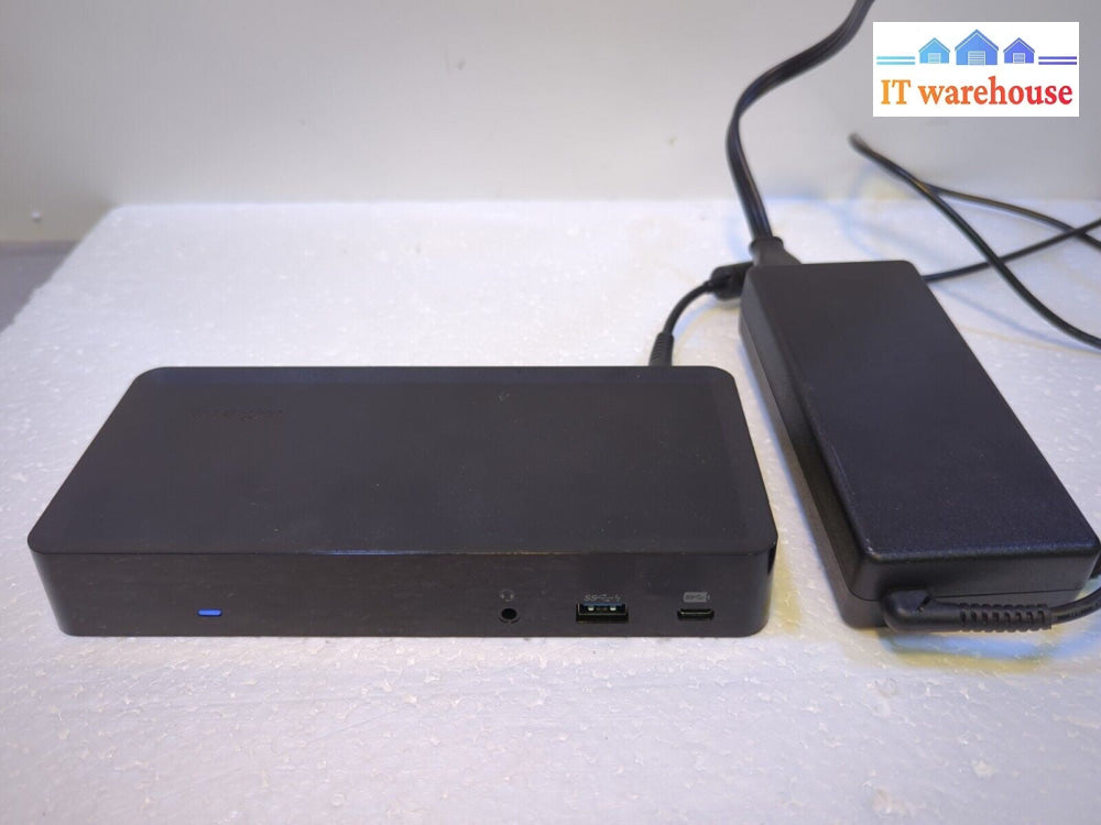 - Kensington SD4700P K38240 USB-C/3.0 6-Port Docking Station W/135W AC Adapter 