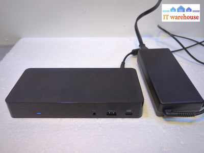- Kensington SD4700P K38240 USB-C/3.0 6-Port Docking Station W/135W AC Adapter 
