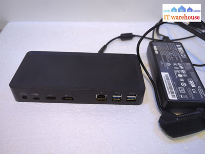 - Kensington SD4700P K38240 USB-C/3.0 6-Port Docking Station W/135W AC Adapter 