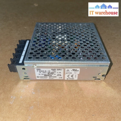 KEPCO FAW24-0.7K POWER SUPPLY IN 100-240Vac 0.4A OUT 24Vdc 0.7A TESTED & WORKING