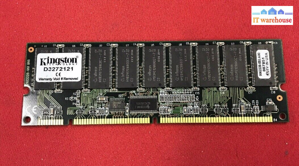  Kingston 256MB REG ECC MEM ZX1 VISUAL WORKSTATION D3272121 Ram memory