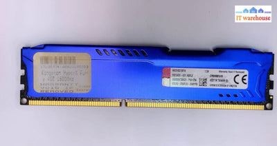 Kingston 4GB DIMM 1600 MHz PC3-12800 DDR3 240 PIN SDRAM HX316C10F/4 RAM