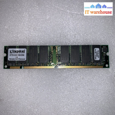 Kingston KTD-GX150/256 256MB PC133 SDRAM 144-Pin SO-DIMM Memory Module
