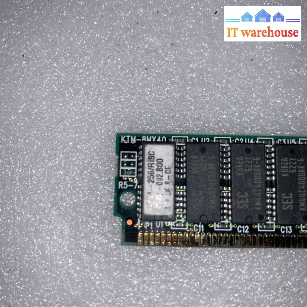 Kingston KTM-256/RISC 256KB Memory Module 1343-002.B00 Vintage RISC Workstation
