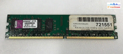 Kingston KVR533D2N4K2/4G A-Tech Equivalent 2GB DDR2 533 4200 Desktop Memory RAM