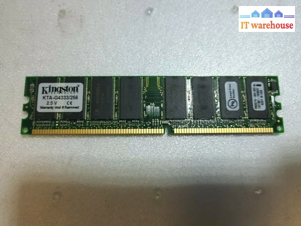 - Kingston Memory Kta-G4333/256 (9905216) 256M Ram For Powermac 4