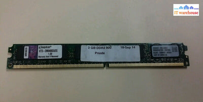 Kingston Technology KTD-DM8400C6/2G 2GB DDR2  DIMM Memory 800 MHz