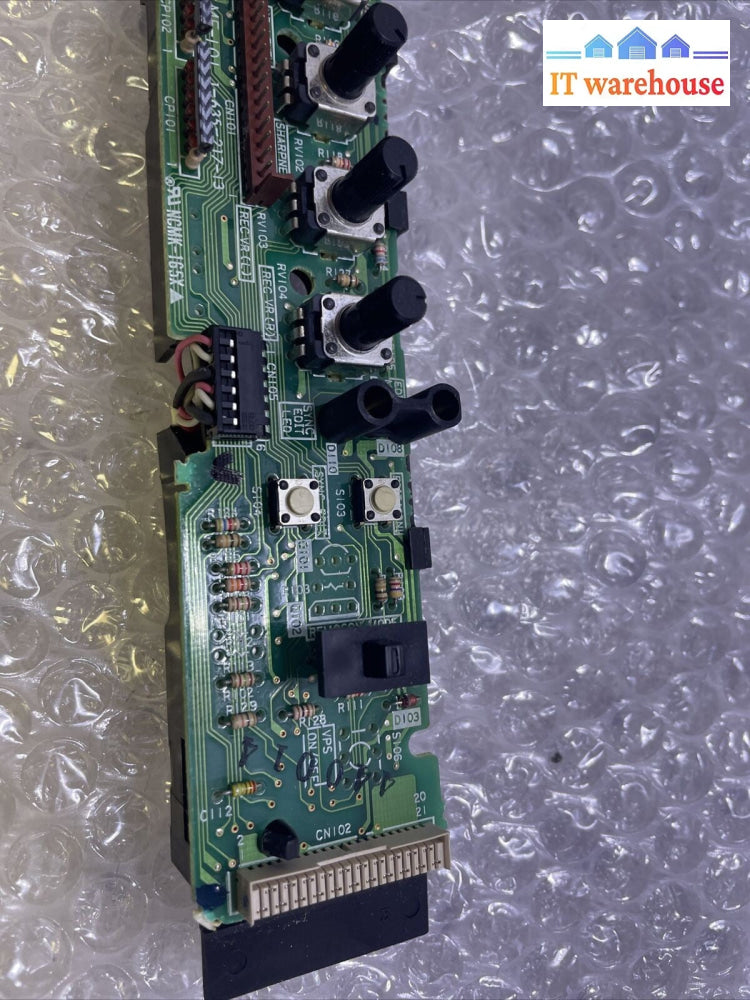 Knob board 1-635-217--- Sony S VHS Hi-Fi Stereo Video Cassette Recorder SLV-R5UC
